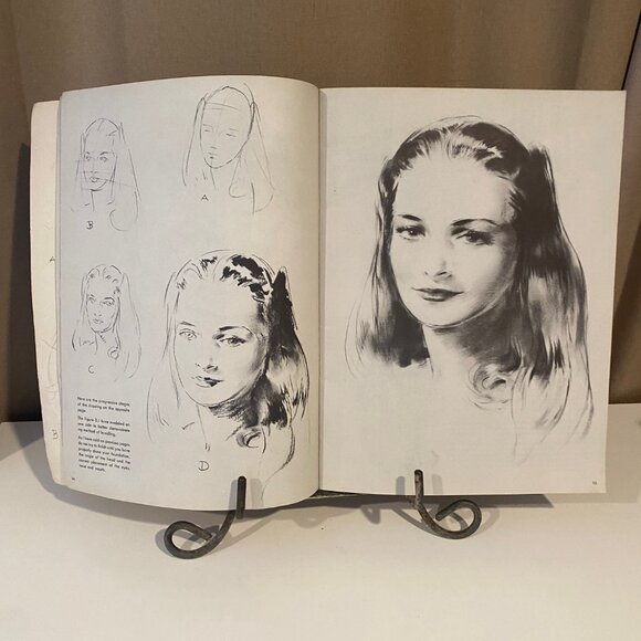 Vintage Drawing in Charcoal Book‎ Walter T. Foster 14x10 Art Guide - Picture 4 of 5